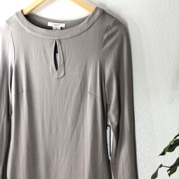NWT Vertigo Paris Long Sleeve Tunic Top - Picture 2 of 6